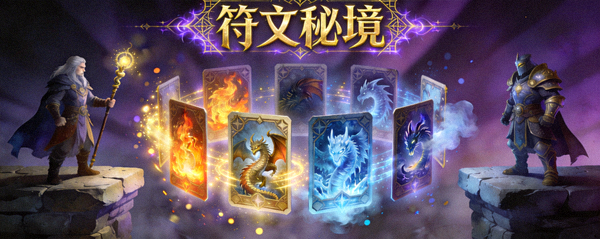 奇幻策略卡牌游戏《符文秘境》卡牌对战画面